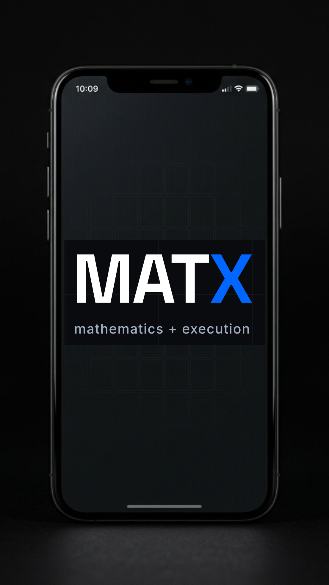 App de MATX en dispositivo móvil